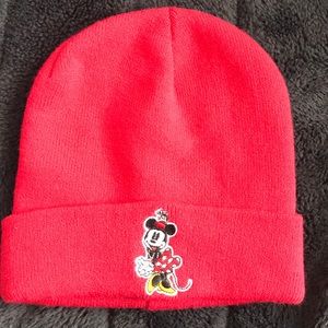 Red mini mouse beanie